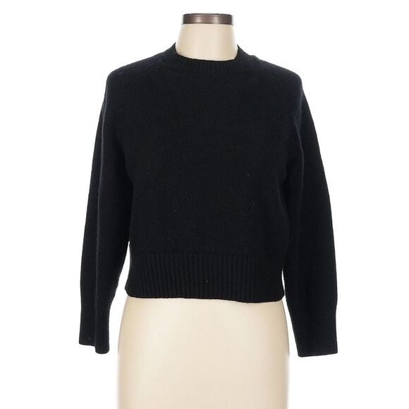 Everlane Recycled Boxy Everyday Cashmere
Soft Sweater Black Minimalist Size L - Picture 2 of 10